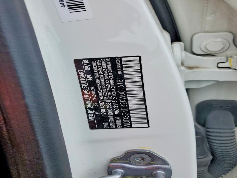 Aukcja sprzedaży 2019 Mercedes-benz A, vin: WDD3G4EB2KW001618, numer aukcji: 50918806