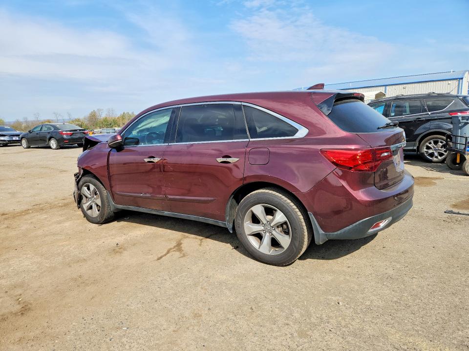 2014 Acura Mdx მანქანა იყიდება აუქციონზე, vin: 5FRYD3H29EB015117, აუქციონის ნომერი: 49750096