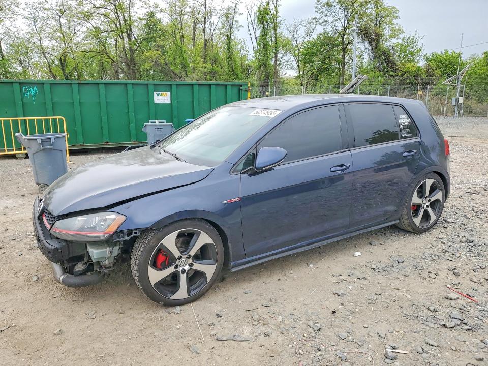 Auction sale of the 2017 Volkswagen Gti, vin: 3VW5T7AU0HM006300, lot number: 50574936