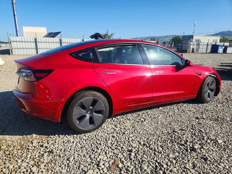 Aukcja sprzedaży 2022 Tesla Model 3, vin: 5YJ3E1EA2NF332634, numer aukcji: 48524016