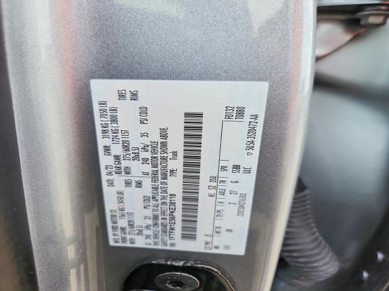 Aukcja sprzedaży 2023 Ford F150, vin: 1FTFW1E56PKE38118, numer aukcji: 51143216