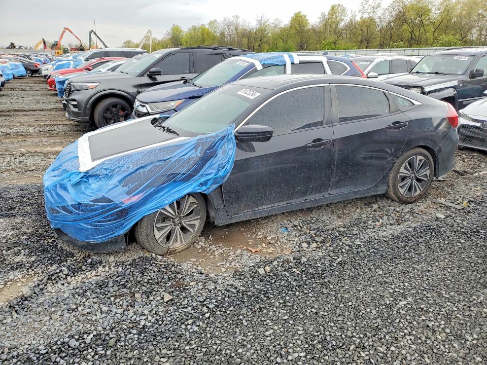 2016 Honda Civic მანქანა იყიდება აუქციონზე, vin: 2HGFC1F75GH647318, აუქციონის ნომერი: 51022256