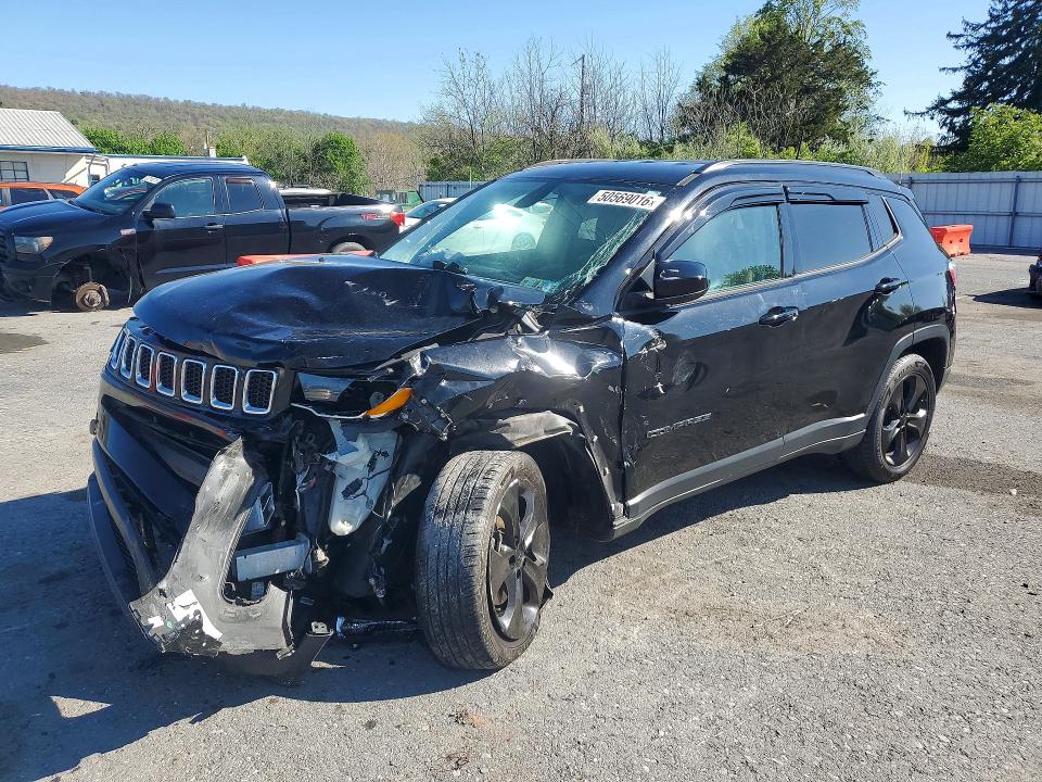 2018 Jeep Compass მანქანა იყიდება აუქციონზე, vin: 3C4NJDBB8JT397499, აუქციონის ნომერი: 50569016