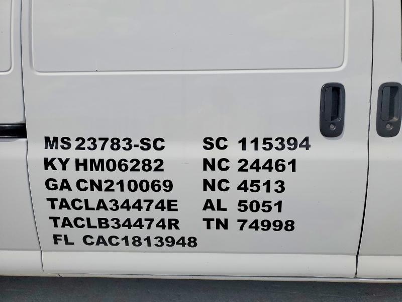 48356256 :رقم المزاد ، 1GTW7BFP9P1117683 vin ، 2023 Gmc Savana مزاد بيع