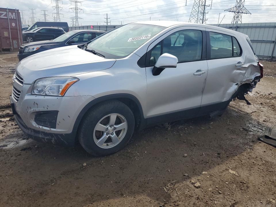 Auction sale of the 2016 Chevrolet Trax, vin: KL7CJNSB7GB608843, lot number: 50333116
