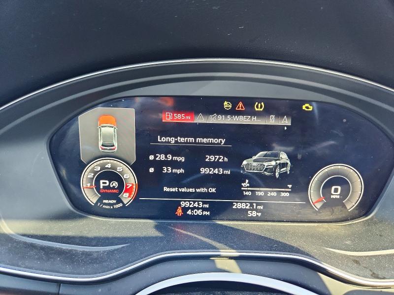 50577476 :رقم المزاد ، WA1BAAFY6M2055503 vin ، 2021 Audi Q5 مزاد بيع