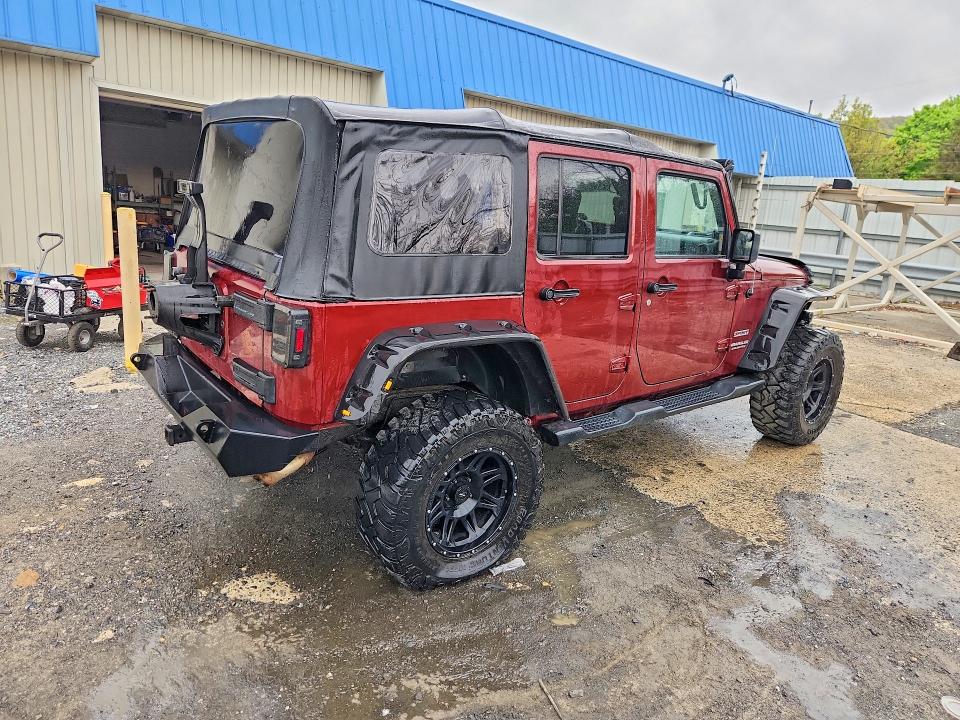 51381486 :رقم المزاد ، 1J4BA3H10AL166162 vin ، 2010 Jeep Wrangler Unlimited مزاد بيع