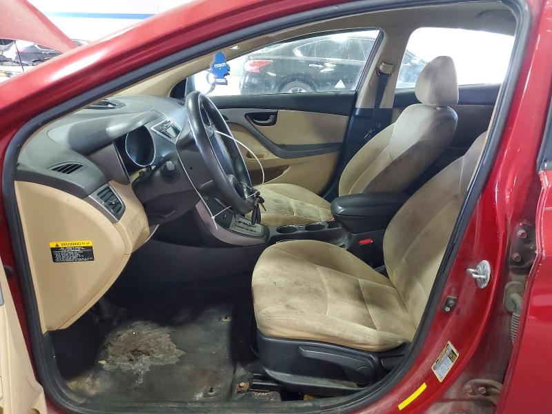 Продажа на аукционе авто 2012 Hyundai Elantra, vin: KMHDH4AE8CU372996, номер лота: 49245516