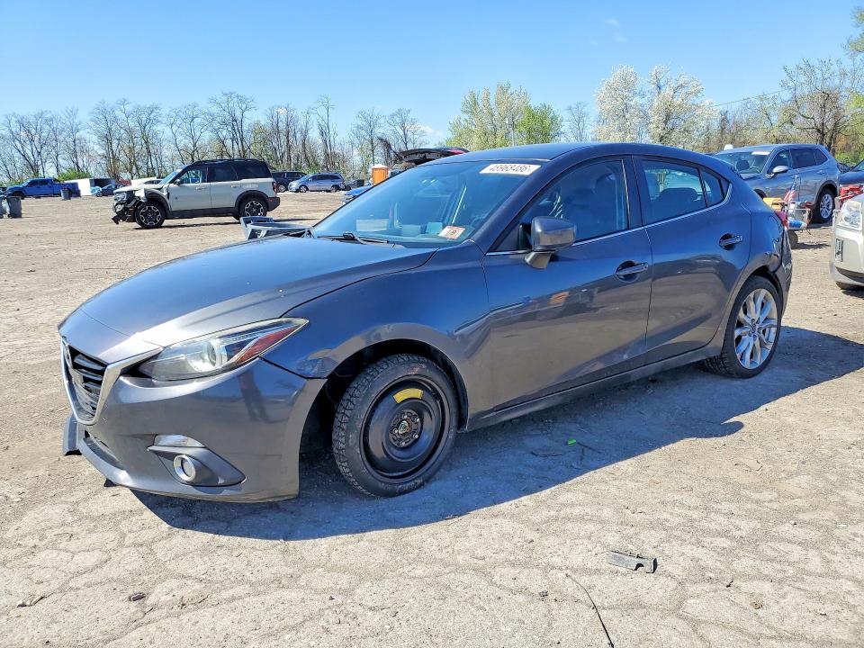 48968486 :رقم المزاد ، JM1BM1L36E1214436 vin ، 2014 Mazda 3 مزاد بيع
