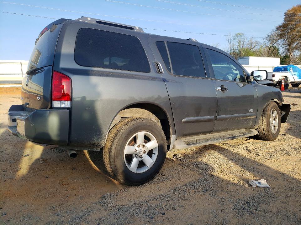 2006 Nissan Armada მანქანა იყიდება აუქციონზე, vin: 5N1AA08B56N702801, აუქციონის ნომერი: 48610916