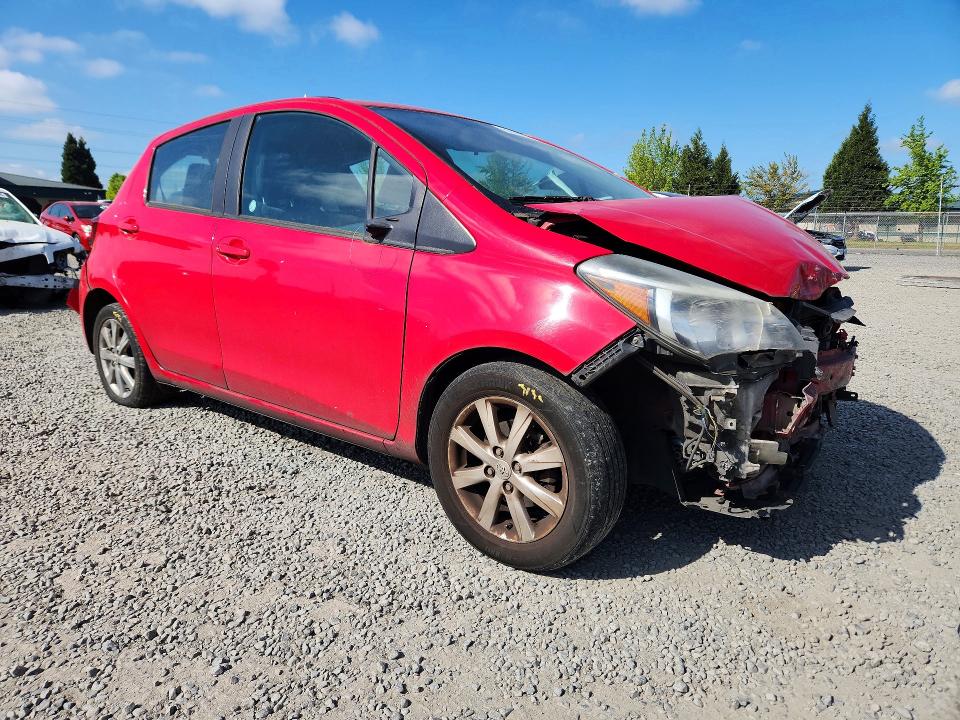 2015 Toyota Yaris მანქანა იყიდება აუქციონზე, vin: VNKKTUD31FA038519, აუქციონის ნომერი: 51449156