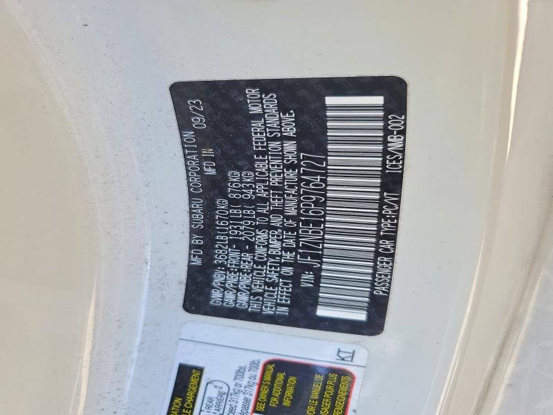 Aukcja sprzedaży 2023 Toyota Gr 86, vin: JF1ZNBE16P9764727, numer aukcji: 49515776