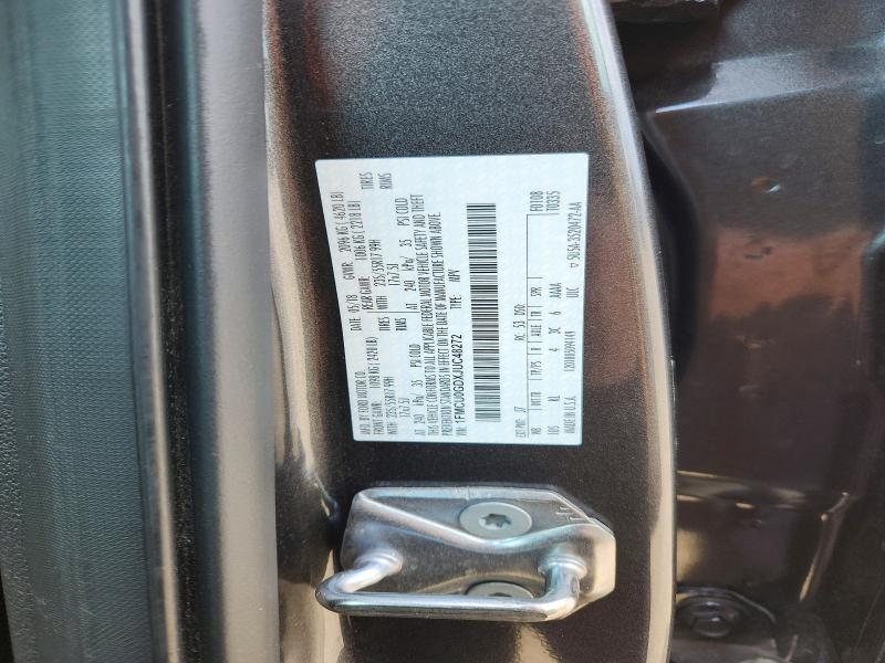 2018 Ford Escape მანქანა იყიდება აუქციონზე, vin: 1FMCU0GDXJUC48272, აუქციონის ნომერი: 51907666