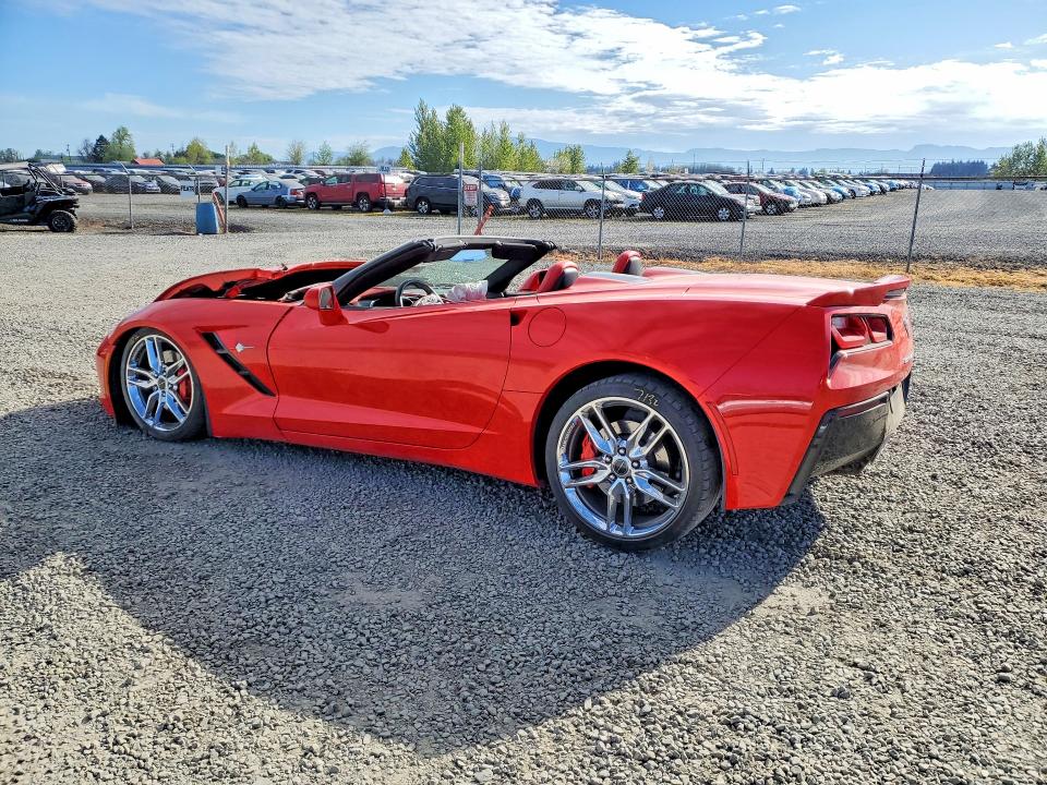 49270756 :رقم المزاد ، 1G1YL3D74E5113634 vin ، 2014 Chevrolet Corvette مزاد بيع