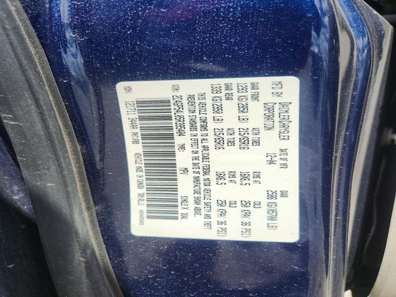 50987336 :رقم المزاد ، 2C4GP54L05R395404 vin ، 2005 Chrysler Town & Country مزاد بيع