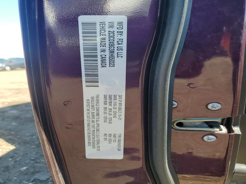 Aukcja sprzedaży 2021 Dodge Charger, vin: 2C3CDXBG3MH650323, numer aukcji: 48512096