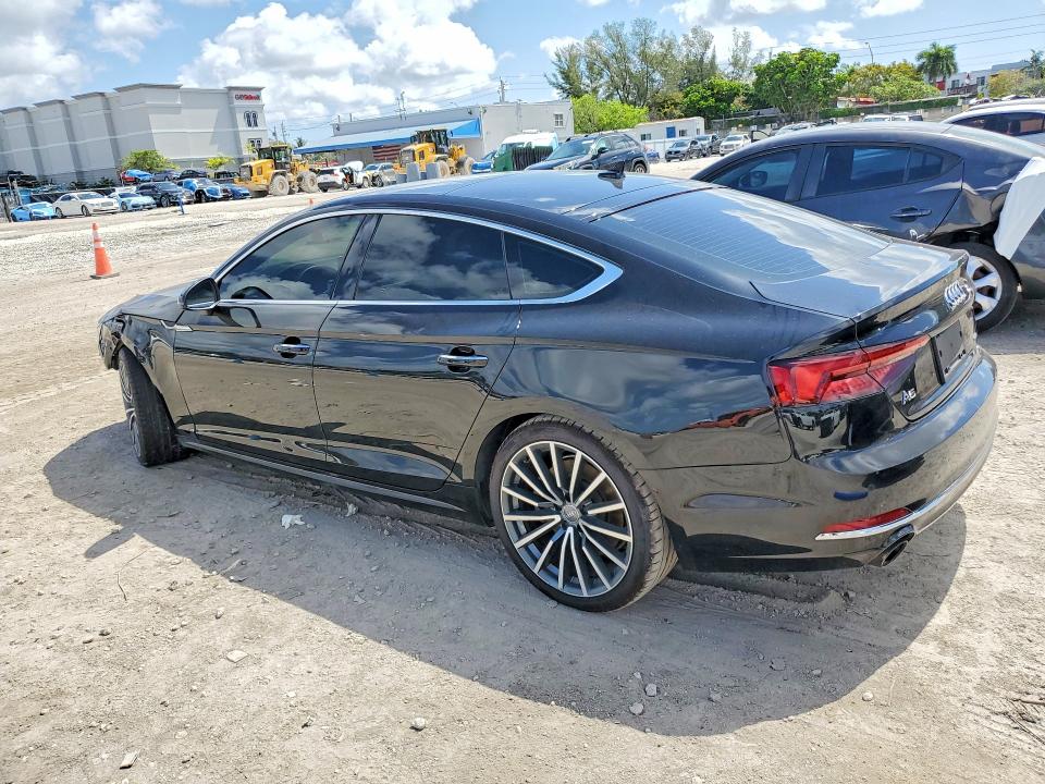 2018 Audi A5 მანქანა იყიდება აუქციონზე, vin: WAUCNCF55JA128729, აუქციონის ნომერი: 51681986