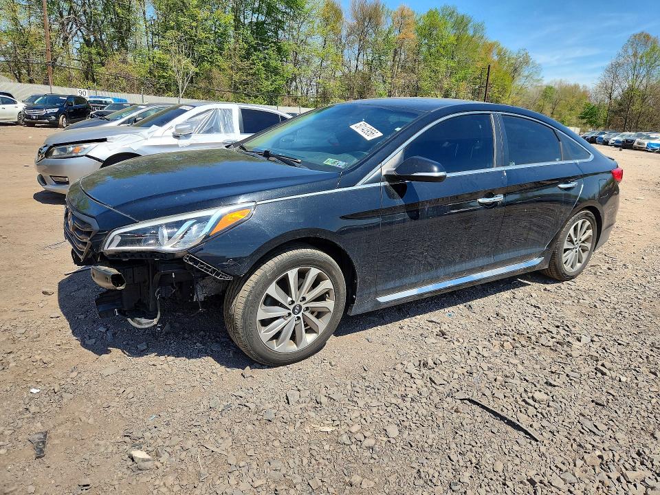50143956 :رقم المزاد ، 5NPE34AF1HH513070 vin ، 2017 Hyundai Sonata مزاد بيع