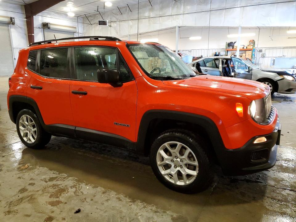 Aukcja sprzedaży 2018 Jeep Renegade, vin: ZACCJBAB5JPJ36025, numer aukcji: 50363016