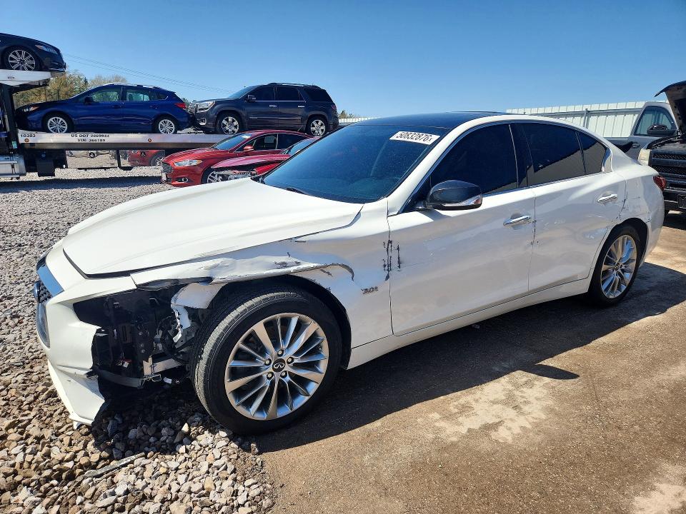 50832876 :رقم المزاد ، JN1EV7AR2LM256394 vin ، 2020 Infiniti Q50 مزاد بيع