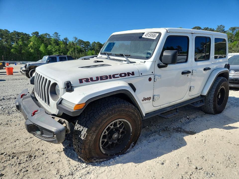 49159586 :رقم المزاد ، 1C4HJXFG3JW171482 vin ، 2018 Jeep Wrangler Unlimited مزاد بيع