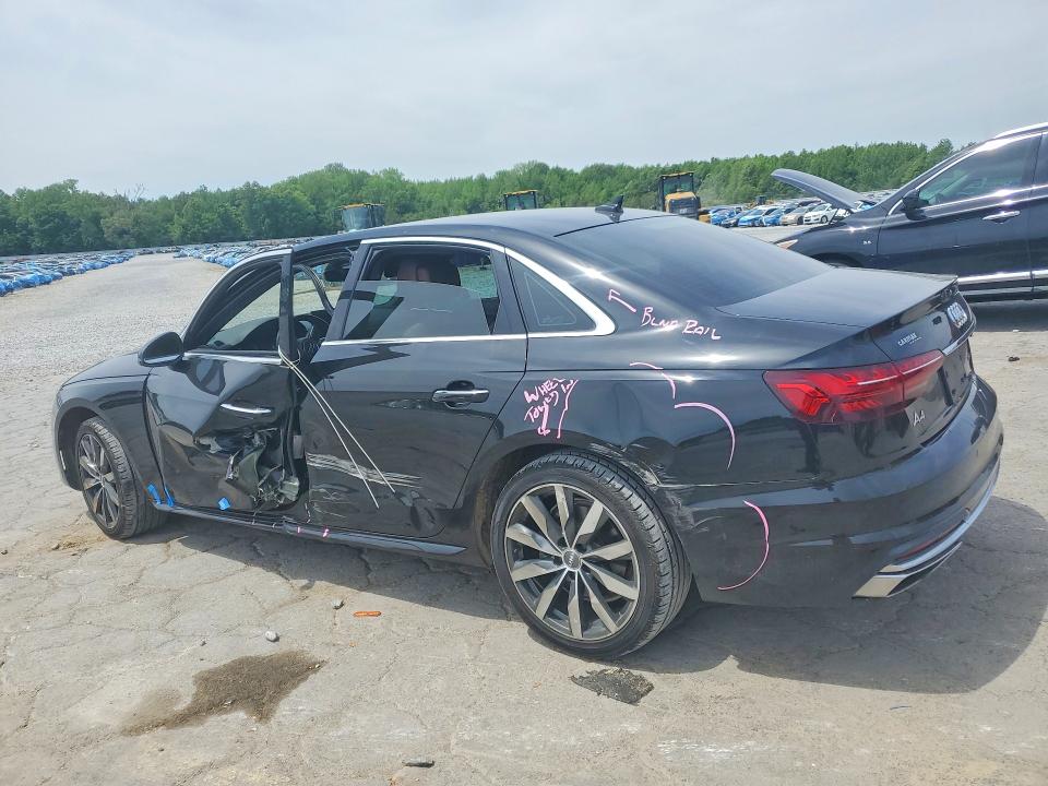 2021 Audi A4 მანქანა იყიდება აუქციონზე, vin: WAUABAF49MN003967, აუქციონის ნომერი: 50516926