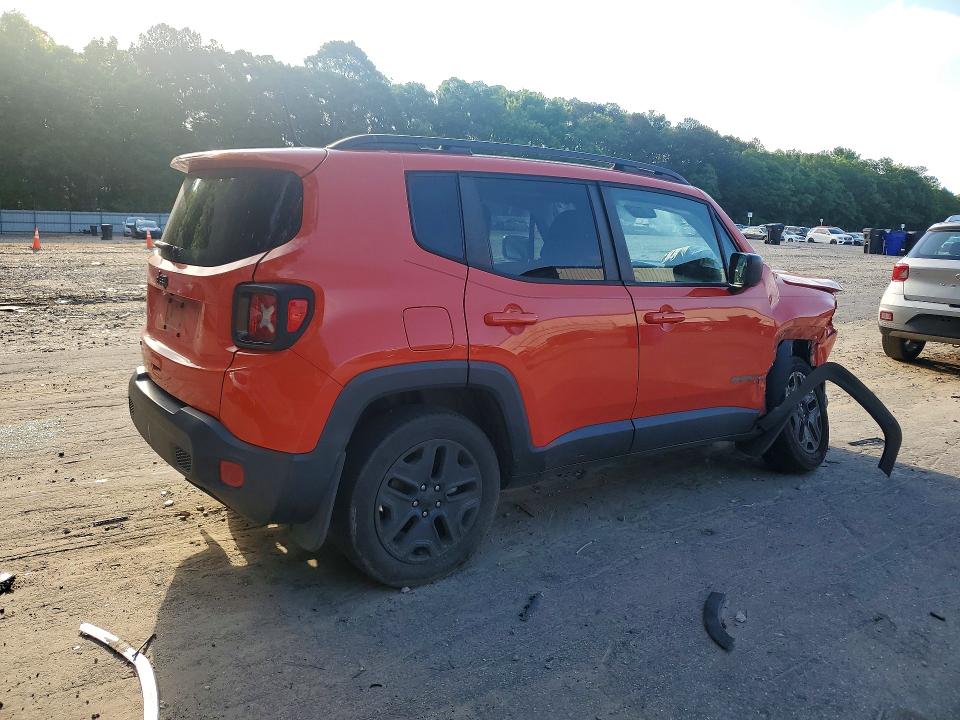 2018 Jeep Renegade მანქანა იყიდება აუქციონზე, vin: ZACCJBAB8JPH92688, აუქციონის ნომერი: 51260426