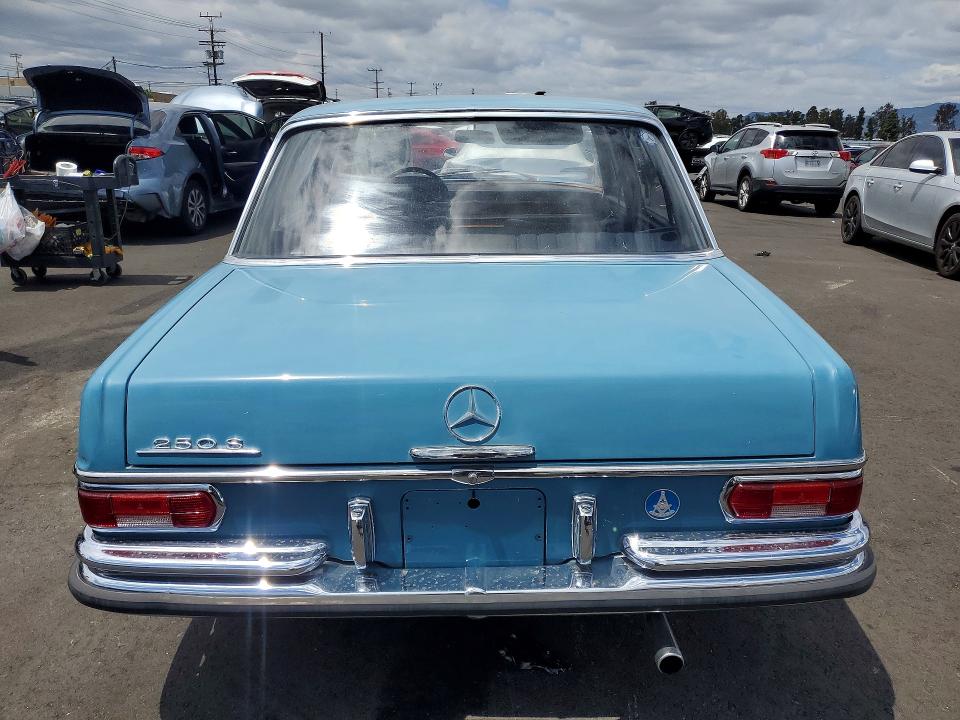 Продаж на аукціоні авто 1968 Mercedes-benz 250, vin: 058372250S, номер лоту: 51500786