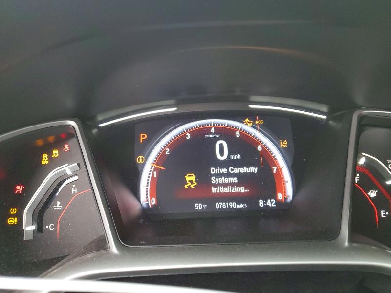 50819956 :رقم المزاد ، 19XFC2F86KE017308 vin ، 2019 Honda Civic مزاد بيع