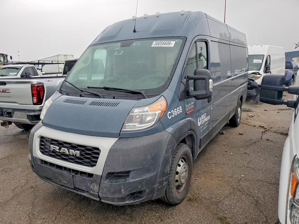 Продажа на аукционе авто 2020 Ram Promaster 3500, vin: 3C6URVJG0LE136714, номер лота: 50056606