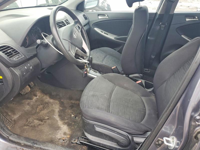 2017 Hyundai Accent მანქანა იყიდება აუქციონზე, vin: KMHCT5AE1HU320570, აუქციონის ნომერი: 49461646