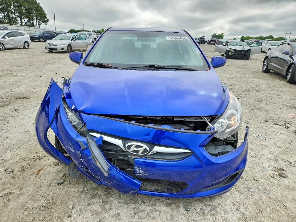 51686436 :رقم المزاد ، KMHCT4AE0DU500207 vin ، 2013 Hyundai Accent مزاد بيع