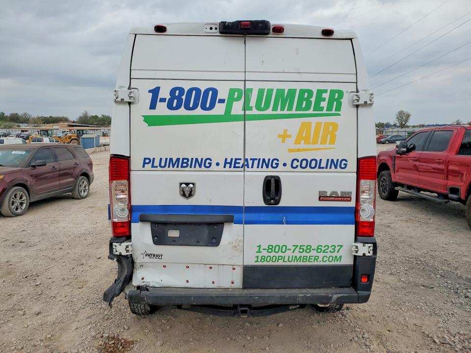 2021 Ram Promaster 2500 მანქანა იყიდება აუქციონზე, vin: 3C6LRVDG4ME516387, აუქციონის ნომერი: 48330926