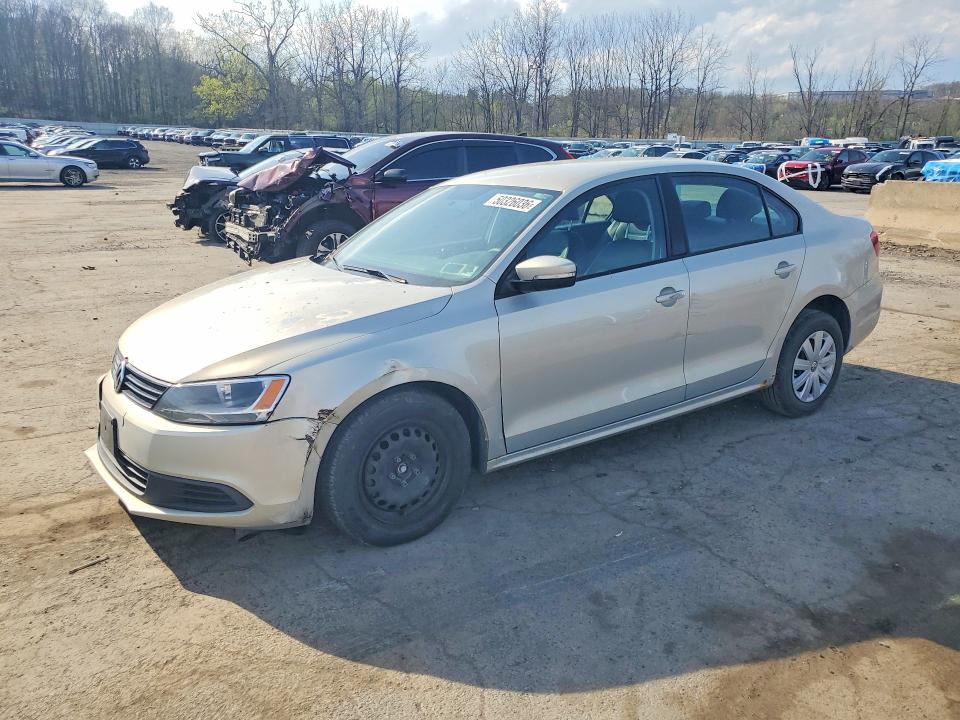 2011 Volkswagen Jetta მანქანა იყიდება აუქციონზე, vin: 3VWDZ7AJXBM051820, აუქციონის ნომერი: 50326036