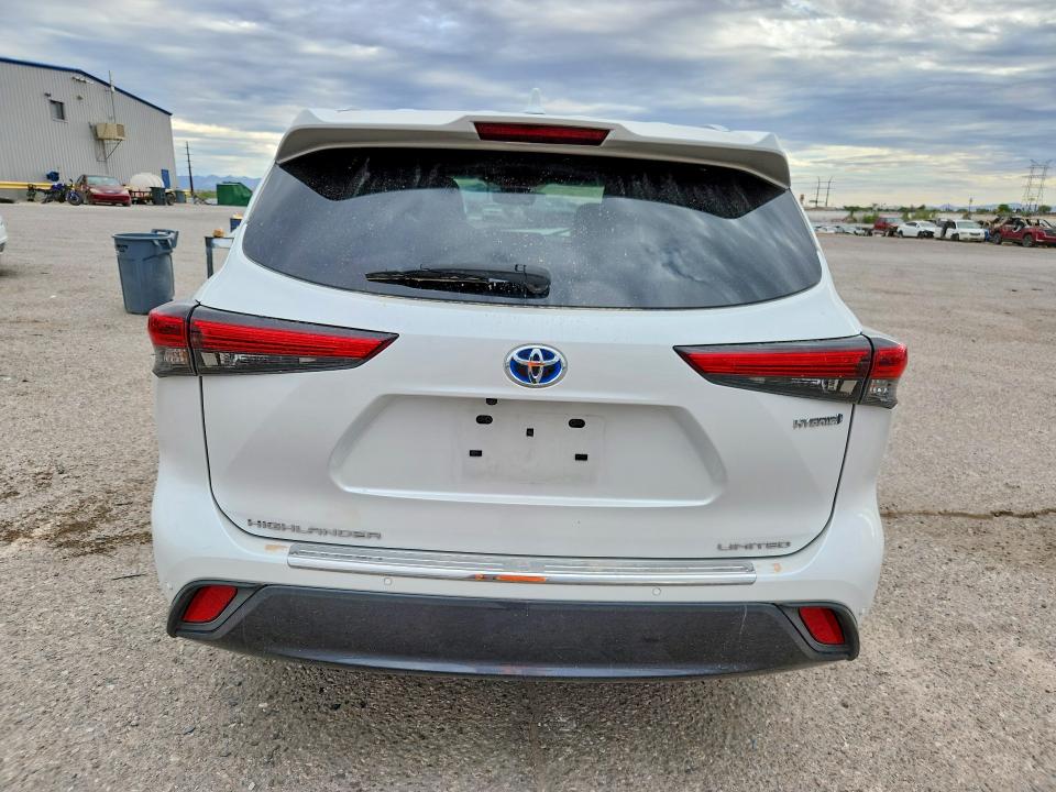 48979816 :رقم المزاد ، 5TDXBRCH6PS574558 vin ، 2023 Toyota Highlander Hybrid مزاد بيع