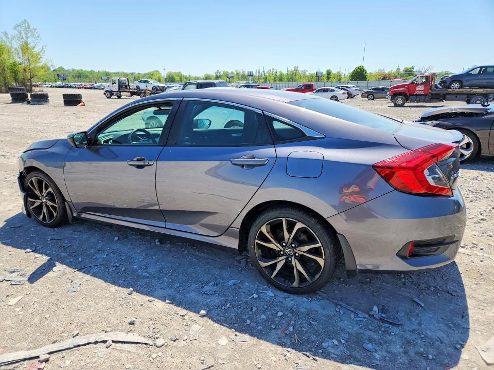 2021 Honda Civic მანქანა იყიდება აუქციონზე, vin: 2HGFC2F87MH500816, აუქციონის ნომერი: 50625656