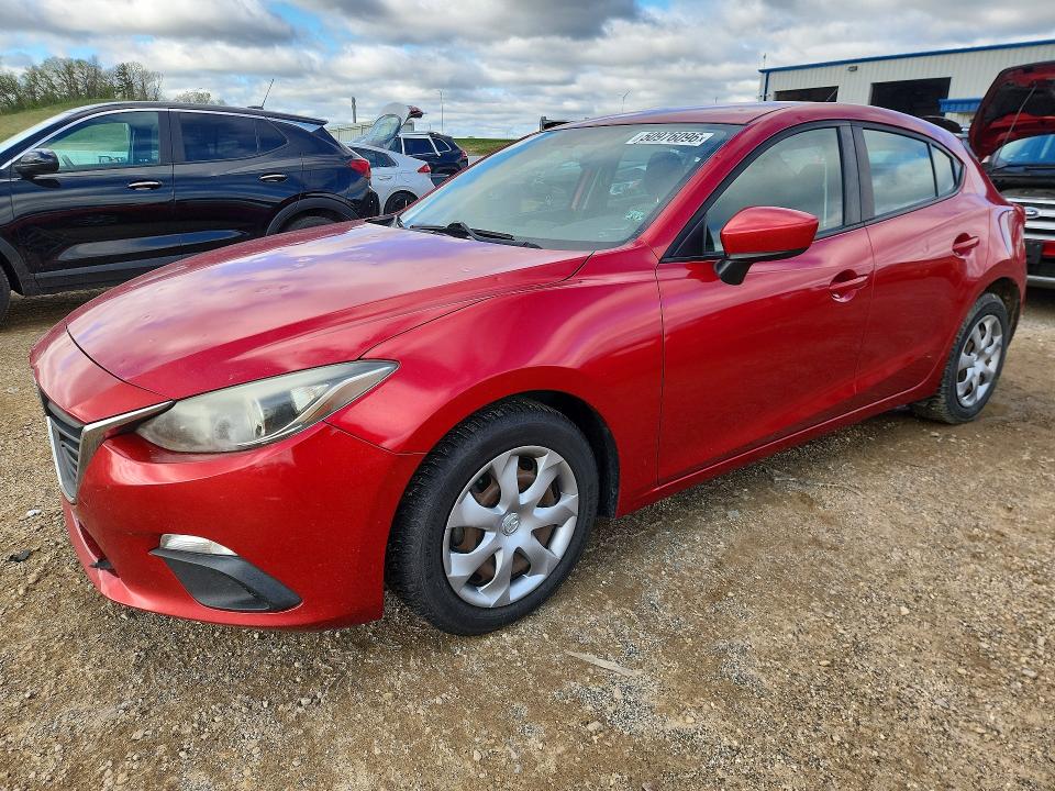Auction sale of the 2014 Mazda 3, vin: JM1BM1K72E1165143, lot number: 50976096