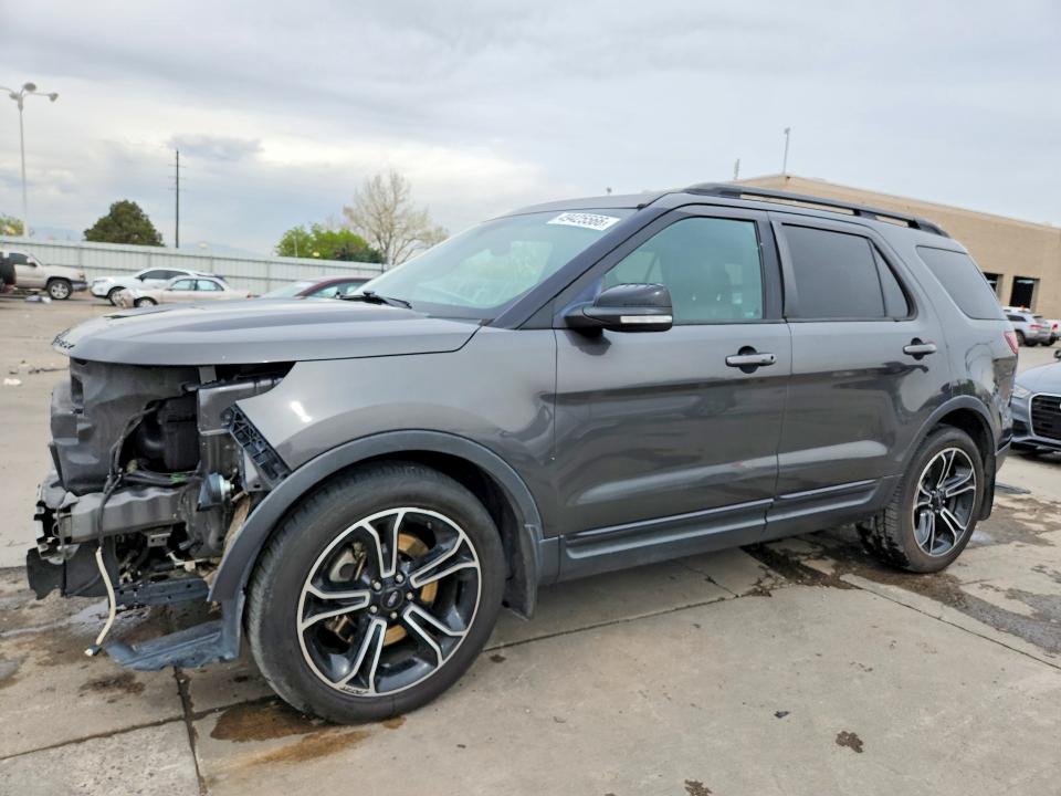 2015 Ford Explorer მანქანა იყიდება აუქციონზე, vin: 1FM5K8GT0FGC49568, აუქციონის ნომერი: 49425566