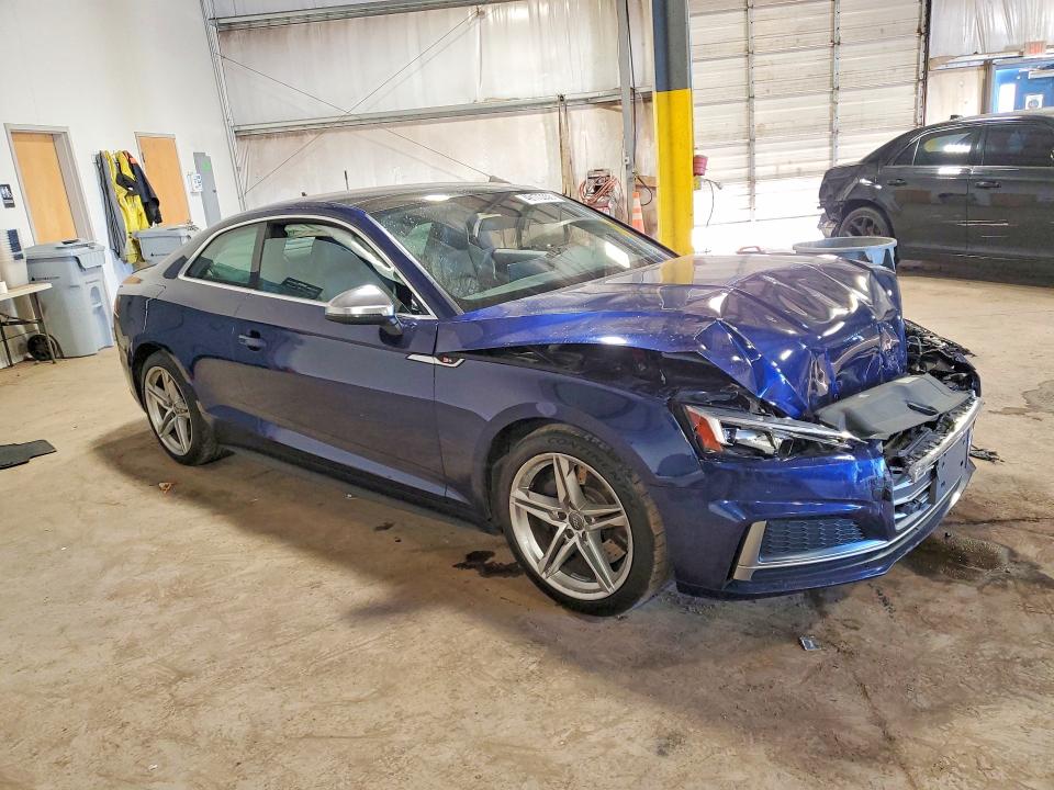 49173356 :رقم المزاد ، WAUP4AF51JA006345 vin ، 2018 Audi S5 مزاد بيع