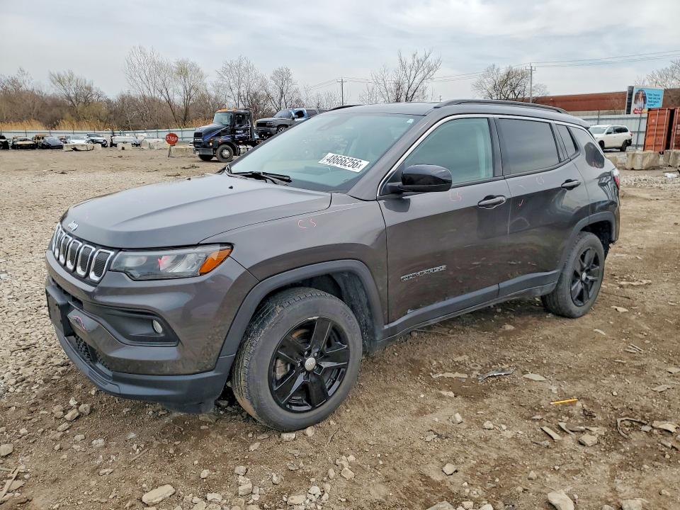 Продажа на аукционе авто 2022 Jeep Compass, vin: 3C4NJDBB3NT216282, номер лота: 48666256