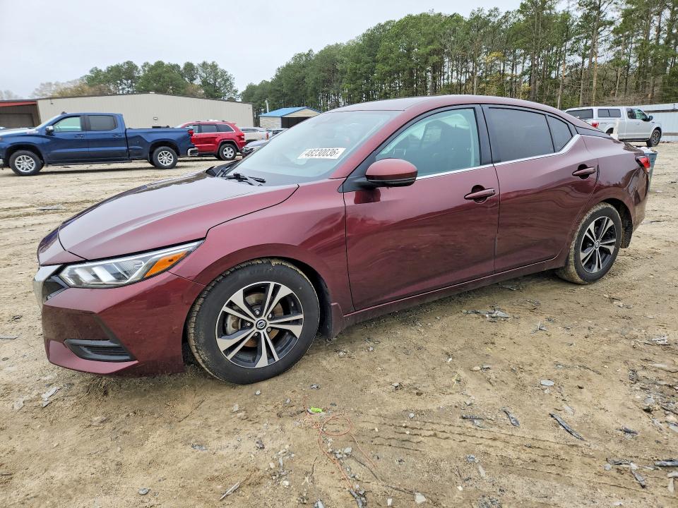 2020 Nissan Sentra მანქანა იყიდება აუქციონზე, vin: 3N1AB8CV0LY209983, აუქციონის ნომერი: 48230036
