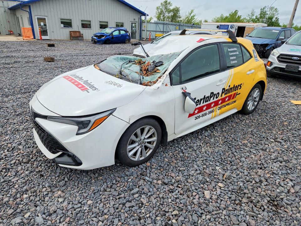51524616 :رقم المزاد ، JTND4MBE3P3192508 vin ، 2023 Toyota Corolla Hatchback مزاد بيع