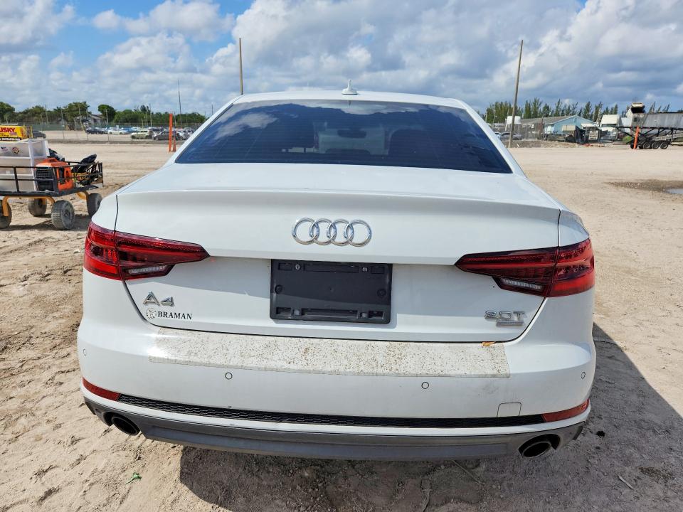 2018 Audi A4 მანქანა იყიდება აუქციონზე, vin: WAULMAF44JN009769, აუქციონის ნომერი: 51115496