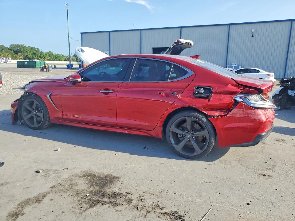Auction sale of the 2019 Genesis G70, vin: KMTG44LA3KU019198, lot number: 50395186