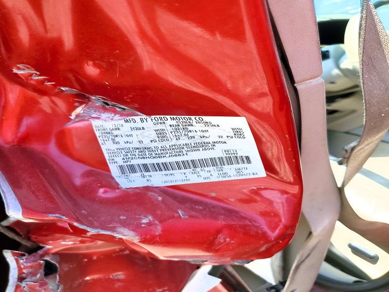 2011 Mercury Mariner მანქანა იყიდება აუქციონზე, vin: 4M2CN8HG0BKJ08831, აუქციონის ნომერი: 50892056