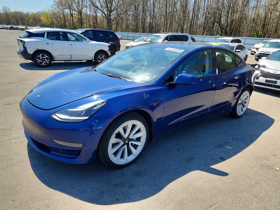 Aukcja sprzedaży 2022 Tesla Model 3, vin: 5YJ3E1EA5NF186410, numer aukcji: 49300926