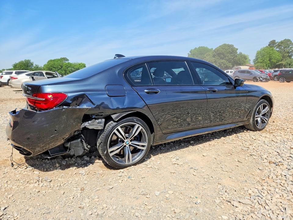 2017 Bmw 740 მანქანა იყიდება აუქციონზე, vin: WBA7E2C50HG740036, აუქციონის ნომერი: 50765936