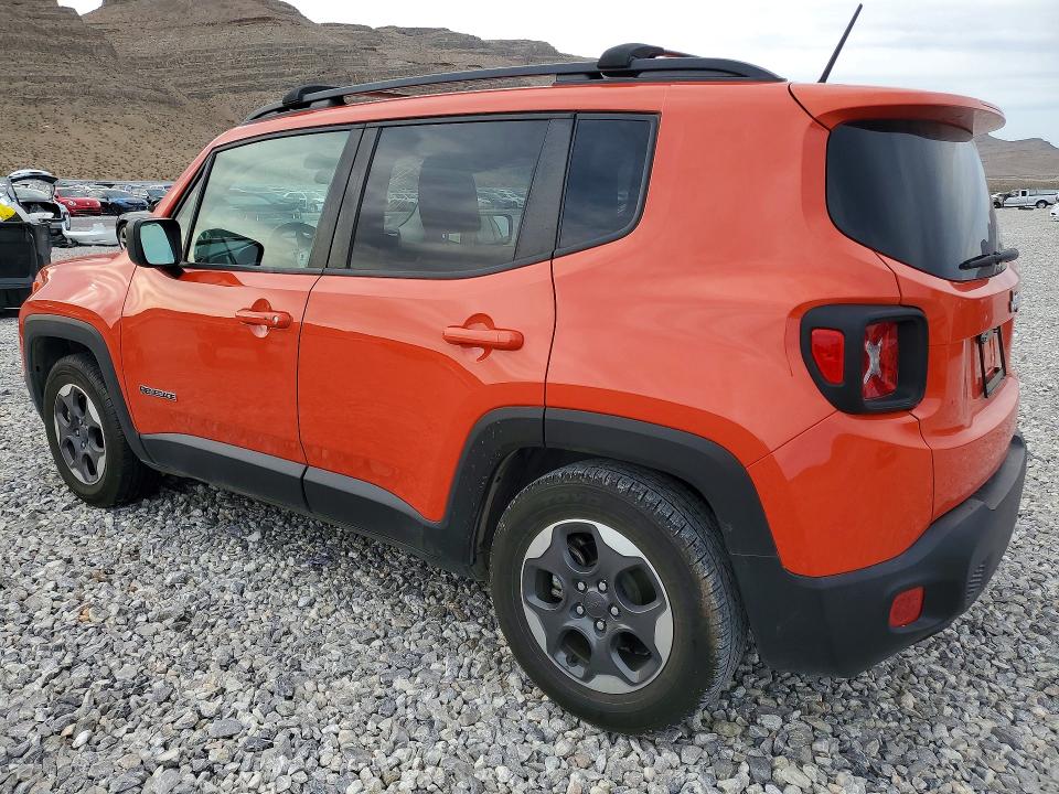 2016 Jeep Renegade მანქანა იყიდება აუქციონზე, vin: ZACCJAAT6GPD86775, აუქციონის ნომერი: 49893816