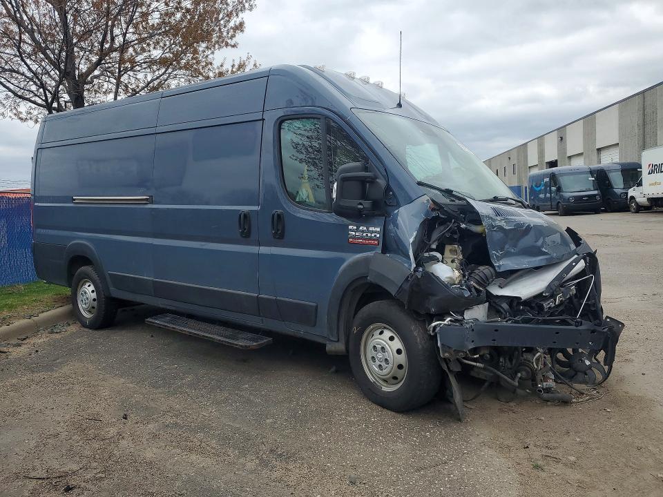 2021 Ram Promaster 3500 მანქანა იყიდება აუქციონზე, vin: 3C6MRVJG1ME545001, აუქციონის ნომერი: 51273086
