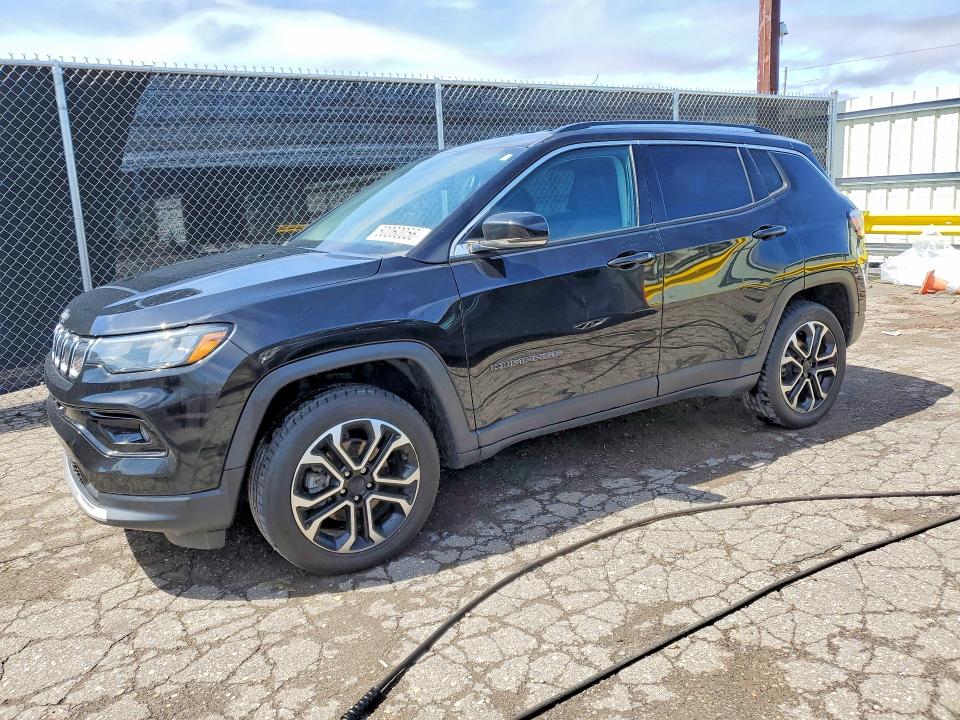 50060056 :رقم المزاد ، 3C4NJDCB3NT110994 vin ، 2022 Jeep Compass مزاد بيع